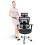 Cadeira Presidente Em Tela E-2066 Syncron Preta