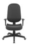 Cadeira Presidente Poltrona Operativa Relax Plaxmetal Courissimo Preto