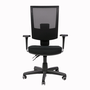 Cadeira Presidente Prime Metal Capa com Back System Crepe Preta