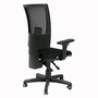 Cadeira Presidente Prime Metal Capa com Back System Crepe Preta