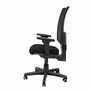 Cadeira Presidente Prime Metal Capa com Back System Crepe Preta
