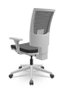 Cadeira Presidente Prime Piramidal com Back System Cinza