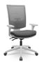 Cadeira Presidente Prime Piramidal com Back System Cinza
