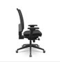 Cadeira Presidente Prime Piramidal Slider Crepe Preta