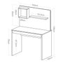 Escrivaninha Home Office Painel First Branco com Terrano