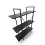Estante 3 prateleiras BM-DR01 preto