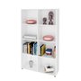 Estante Alta Branca Clean 6 Prateleiras