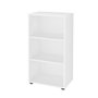 Estante Livreiro Branca Clean 2 Prateleiras