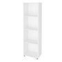 Estante Livreiro Branca Clean 3 Prateleiras
