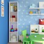 Estante Livreiro Branca Clean 3 Prateleiras