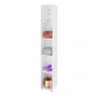 Estante Livreiro Branca Clean 4 Prateleiras