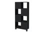 Estante Semi-Aberta 4 Portas e 4 Nichos Mobile Wally Preto