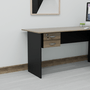 Gaveteiro Fixo com 2 Gavetas New City Calvi Preto