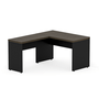 Mesa Auxiliar com Pé Painel 90cm Ameixa com Preto
