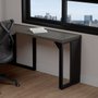 Mesa Auxiliar Dinâmica Pé Metal Ameixa com Preto
