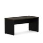 Mesa de Escritório Home Office 150cm Ameixa com Preto