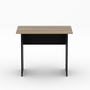 Mesa de Escritório MDP 90cm New City Calvi com Preto