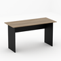 Mesa de Escritório New City 135cm Calvi com Preto