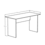 Mesa de Escritório New City 135cm Calvi com Preto