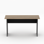Mesa de Escritório New City 135cm Calvi com Preto