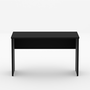 Mesa de Escritório Preta 120cm Gebb Work Express