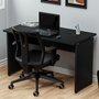 Mesa de Escritório Preta 120cm Gebb Work Express