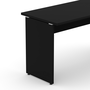 Mesa de Escritório Preta 150cm 60cm Profundidade Express