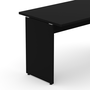 Mesa de Escritório Preta 150cm 70cm Profundidade Express