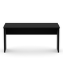 Mesa de Escritório Preta 150cm 70cm Profundidade Express