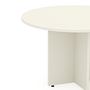 Mesa de Reunião Redonda Prius 110cm Argila