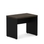 Mesa Escritório Home Office 90cm Ameixa com Preto