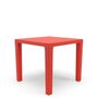 MESA MULTI001 VERMELHA 80cm x 80cm x 72,5