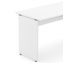 Mesa para Escritório Retangular Branca 135cm Express