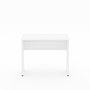Mesa para Escritório Retangular Branca 90cm Express