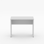 Mesa para Escritório Retangular Cinza 90cm Express