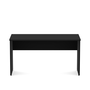 Mesa para Escritório Retangular Preta 135cm Express