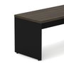 Mesa Retangular em MDP Ameixa com Preto Start