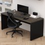 Mesa Retangular em MDP Ameixa com Preto Start