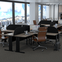 Painel Divisor Linha New City 135cm - Calvi/Preto