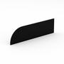 Painel Divisor Linha New City 160cm - Calvi/Preto