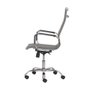 Poltrona Presidente 11P Cromada Courissimo Cinza
