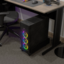 Suporte para Gabinete CPU em MDP New City Preto