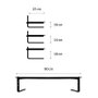 Suporte para Monitor Duplo Executive com Regulagem de Altura